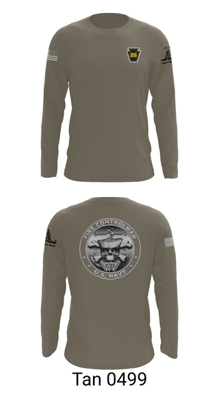 Long Sleeve Performance Shirt, Fire Controlman, Navy, Teamtime, Team time, sublimation, custom sports apparel, team uniforms, spirit wear, spiritwear, sports uniforms, custom shirts, team store, custom team store, fundraiser sports, apparel fundraiser