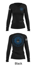1st Area Command 9228914 Women's Long Sleeve V-neck Shirt - 35