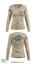 Helius Women's Long Sleeve V-neck Shirt - 4