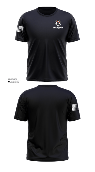 Short Sleeve Performance Shirt, Ferallife Guards, , Teamtime, Team time, sublimation, custom sports apparel, team uniforms, spirit wear, spiritwear, sports uniforms, custom shirts, team store, custom team store, fundraiser sports, apparel fundraiser