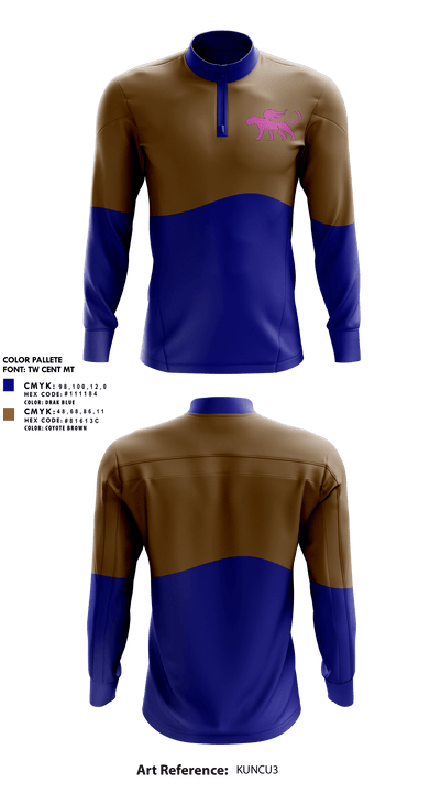 Panther Brazilian açai 8927735 Quarter Zip Jacket - 2