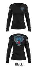 Blue Panthers 97909853 Women's Long Sleeve V-neck Shirt - 37