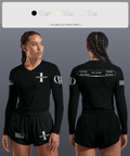 Battalion 1 29533979 Women's Long Sleeve V-neck Shirt - 1