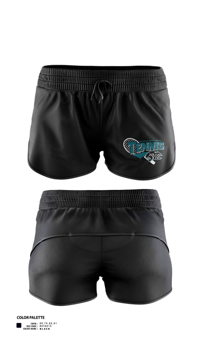 Bonney Lake Panthers Tennis 67829590 Women's Shorts - 1