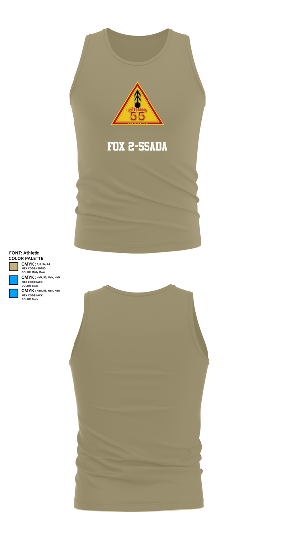 Tank Top, FOX 2-55ADA, , Teamtime, Team time, sublimation, custom sports apparel, team uniforms, spirit wear, spiritwear, sports uniforms, custom shirts, team store, custom team store, fundraiser sports, apparel fundraiser