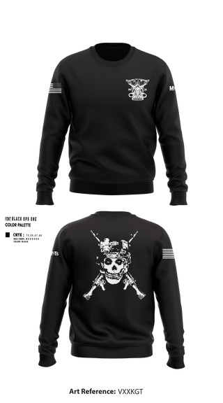 Crew Neck Sweatshirt, 40th Military Police, , Teamtime, Team time, sublimation, custom sports apparel, team uniforms, spirit wear, spiritwear, sports uniforms, custom shirts, team store, custom team store, fundraiser sports, apparel fundraiser