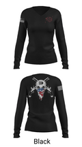 Special Boat Team 22 73434098 Women's Long Sleeve V-neck Shirt - 35
