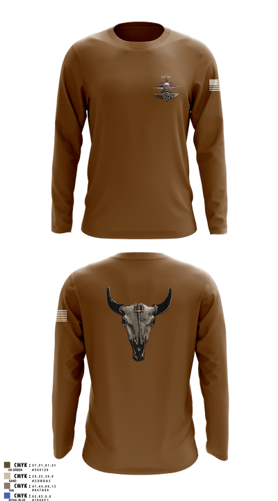 VP-26 Aircrew Association 18137881 Long Sleeve Performance Shirt 7