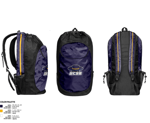 Gear Bag, University of California Santa Barbara Track & Field, Track & Field, Teamtime, Team time, sublimation, custom sports apparel, team uniforms, spirit wear, spiritwear, sports uniforms, custom shirts, team store, custom team store, fundraiser sports, apparel fundraiser