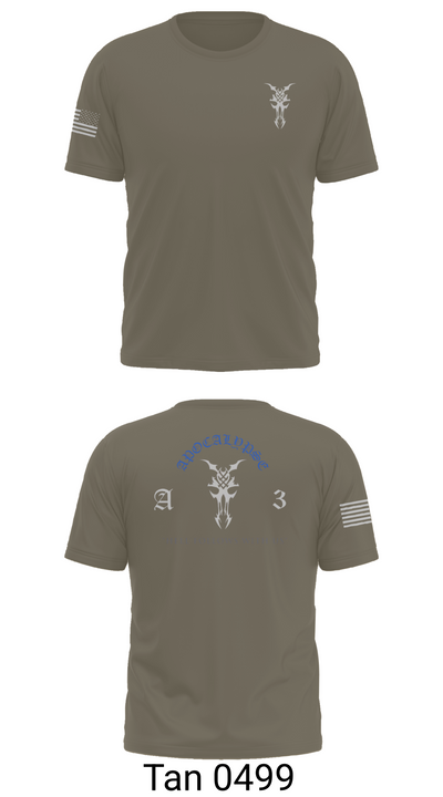 Apocalypse Platoon 49394201 Short Sleeve Performance Shirt - 76