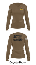 FOX 2-55ADA 481979 Women's Long Sleeve V-neck Shirt - 17