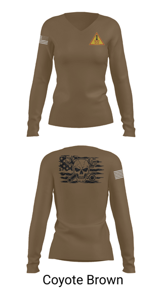 Womens Long Sleeve Vneck Shirt, FOX 2-55ADA, , Teamtime, Team time, sublimation, custom sports apparel, team uniforms, spirit wear, spiritwear, sports uniforms, custom shirts, team store, custom team store, fundraiser sports, apparel fundraiser