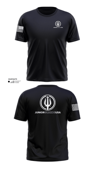 Short Sleeve Performance Shirt, Junior Guards USA, Swimming, Teamtime, Team time, sublimation, custom sports apparel, team uniforms, spirit wear, spiritwear, sports uniforms, custom shirts, team store, custom team store, fundraiser sports, apparel fundraiser
