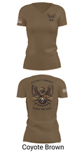 Foxtrot Company, 832nd OD BN 51500889 Women's Short Sleeve V-neck Shirt - 8