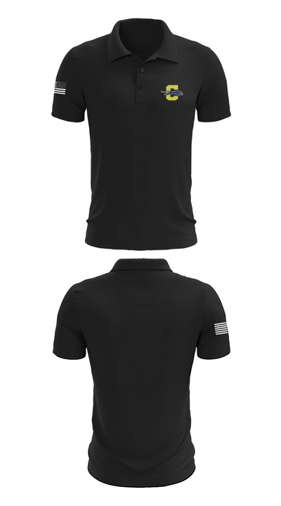 Clay Panthers 80292752 Short Sleeve Performance Polo - 28