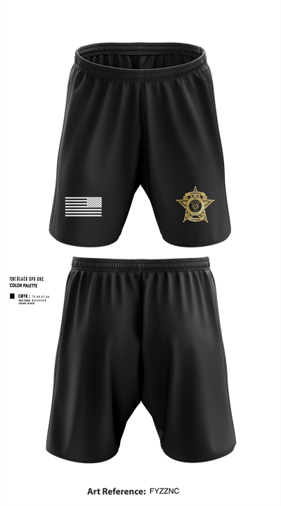 Hays County Sheriff’s Office 39669531 Athletic Shorts With Pockets - 50