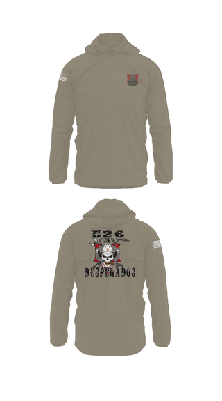 Windbreaker, 526th ECC Desperados FMT, , Teamtime, Team time, sublimation, custom sports apparel, team uniforms, spirit wear, spiritwear, sports uniforms, custom shirts, team store, custom team store, fundraiser sports, apparel fundraiser