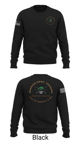 Crew Neck Sweatshirt, Warrior Arms Training, , Teamtime, Team time, sublimation, custom sports apparel, team uniforms, spirit wear, spiritwear, sports uniforms, custom shirts, team store, custom team store, fundraiser sports, apparel fundraiser