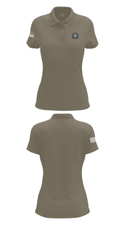Defense Cortinating Element 97094891 Women's Short Sleeve Performance Polo  - 75