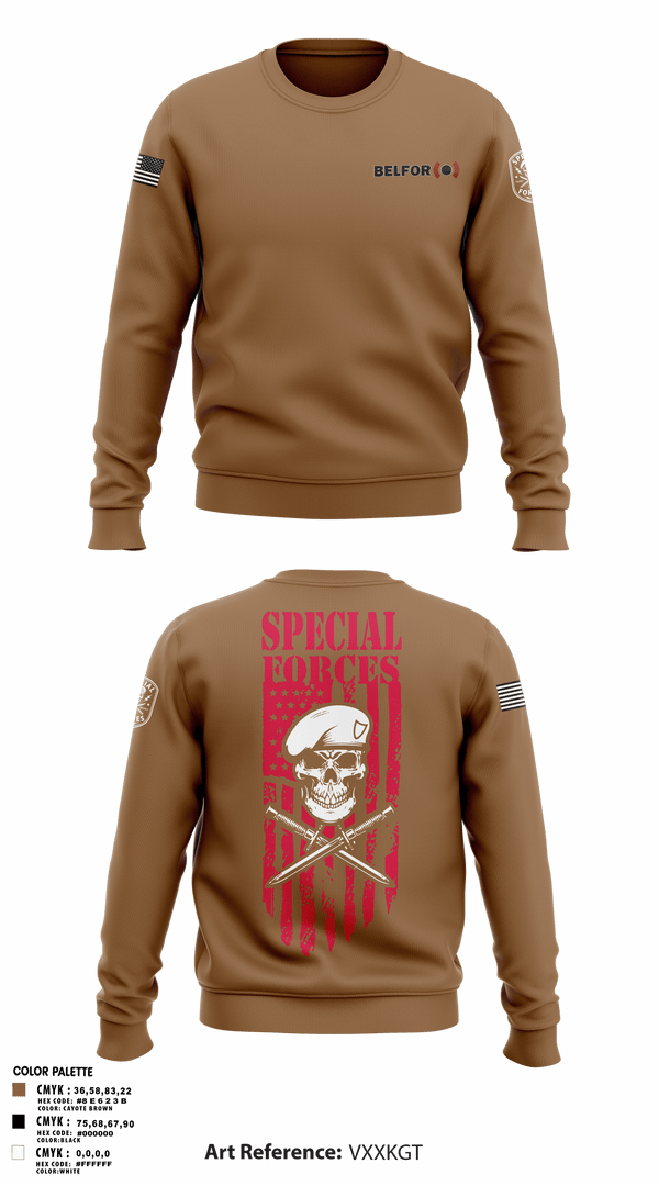 Crew Neck Sweatshirt, Belfor, , Teamtime, Team time, sublimation, custom sports apparel, team uniforms, spirit wear, spiritwear, sports uniforms, custom shirts, team store, custom team store, fundraiser sports, apparel fundraiser