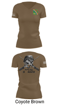 1st Battalion 69th Infantry Regiment 40459574 Women's Short Sleeve V-neck Shirt - 8