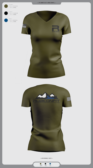 Womens Short Sleeve Vneck Shirt, RubiconFit, , Teamtime, Team time, sublimation, custom sports apparel, team uniforms, spirit wear, spiritwear, sports uniforms, custom shirts, team store, custom team store, fundraiser sports, apparel fundraiser