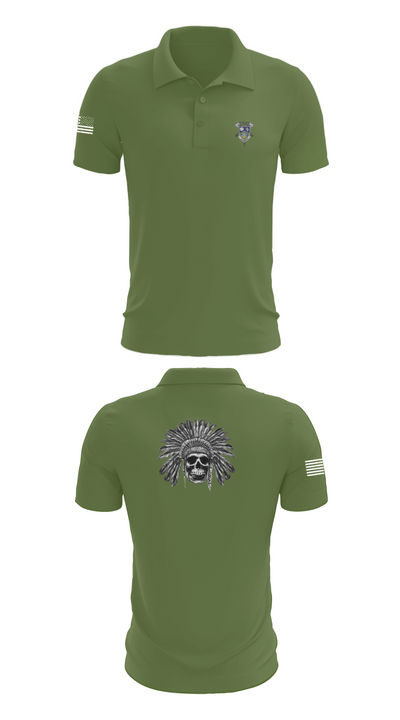 2-23IN CRAZYHORSE CO. 51563719 Short Sleeve Performance Polo - 47
