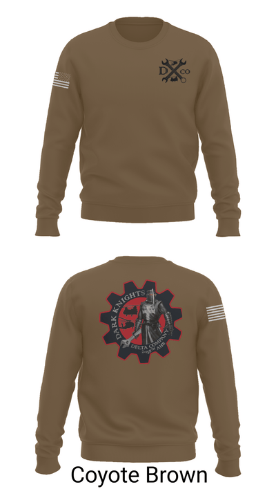 D Co. 2-158th AHB 37941019 Crew Neck Sweatshirt - 5