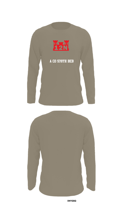 A co 578th BEB 4198260 Long Sleeve Performance Shirt 69