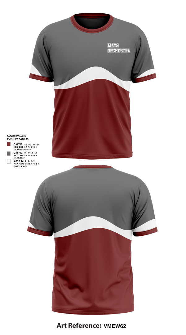 Short Sleeve Performance Shirt, Mays Orchestra, Spirit Store, Teamtime, Team time, sublimation, custom sports apparel, team uniforms, spirit wear, spiritwear, sports uniforms, custom shirts, team store, custom team store, fundraiser sports, apparel fundraiser