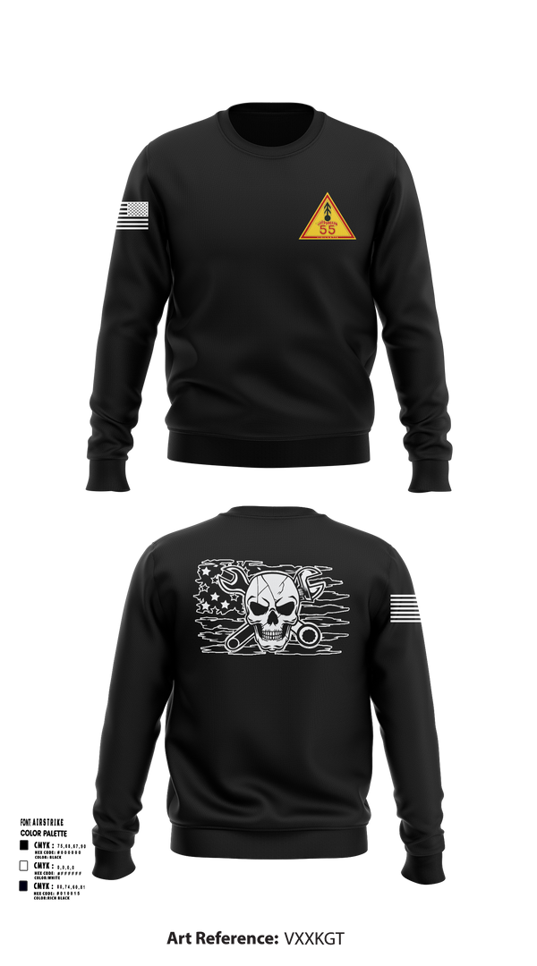Crew Neck Sweatshirt, FOX 2-55ADA, , Teamtime, Team time, sublimation, custom sports apparel, team uniforms, spirit wear, spiritwear, sports uniforms, custom shirts, team store, custom team store, fundraiser sports, apparel fundraiser