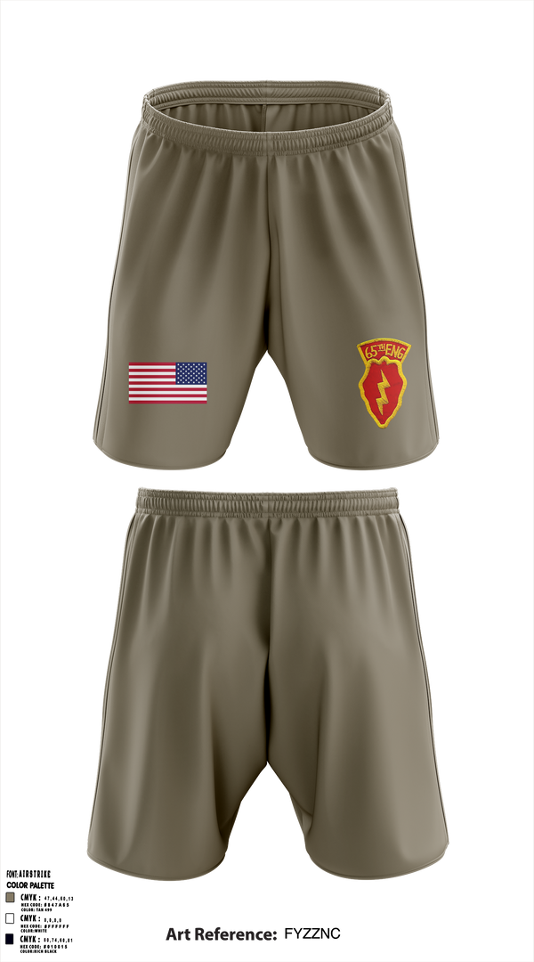 Athletic Shorts With Pockets, 77th CEC-I, , Teamtime, Team time, sublimation, custom sports apparel, team uniforms, spirit wear, spiritwear, sports uniforms, custom shirts, team store, custom team store, fundraiser sports, apparel fundraiser