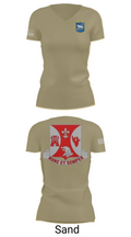 2/196th RTI 78936659 Women's Short Sleeve V-neck Shirt - 84
