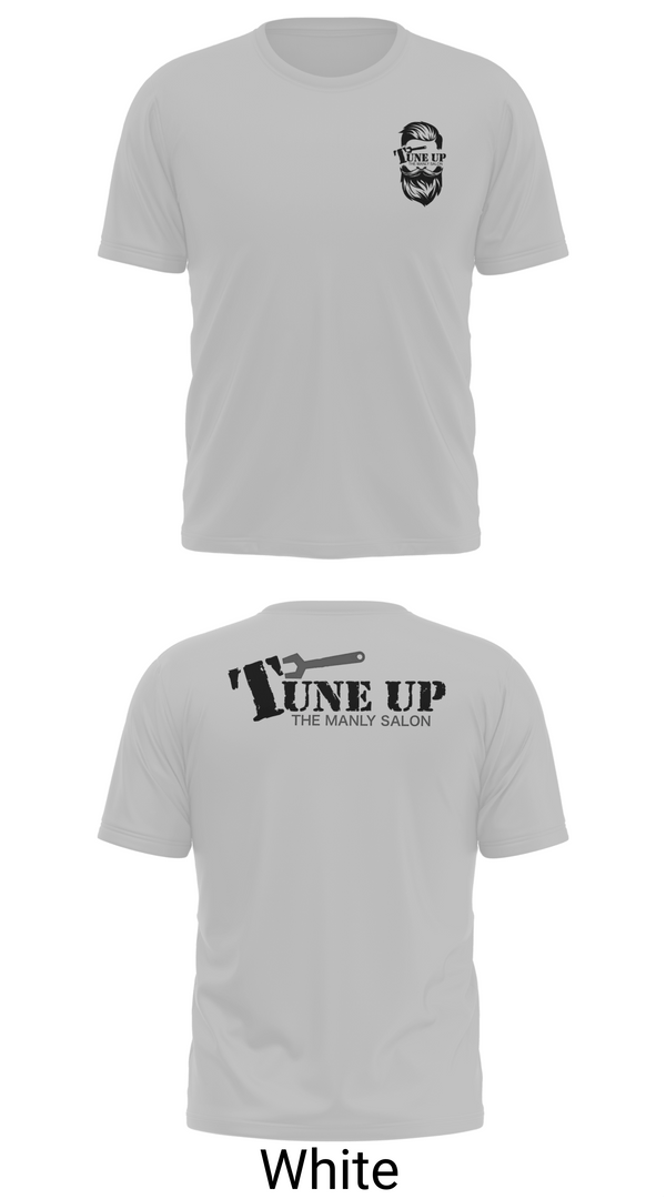 Old School Cotton Feel Shirt, Tune Up The Manly Salon, , Teamtime, Team time, sublimation, custom sports apparel, team uniforms, spirit wear, spiritwear, sports uniforms, custom shirts, team store, custom team store, fundraiser sports, apparel fundraiser