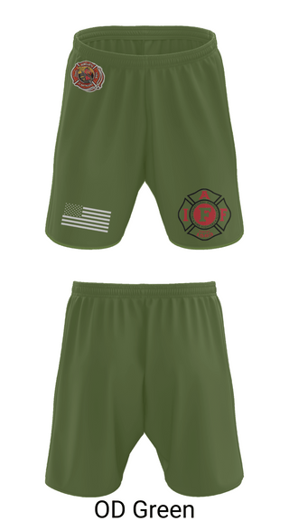 Athletic Shorts With Pockets, Glen Burnie, Fire Department, Teamtime, Team time, sublimation, custom sports apparel, team uniforms, spirit wear, spiritwear, sports uniforms, custom shirts, team store, custom team store, fundraiser sports, apparel fundraiser