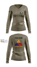 Recon2 55013620 Women's Long Sleeve V-neck Shirt - 15