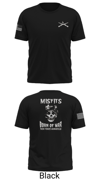 Short Sleeve Performance Shirt, 4th platoon misfits, Army, Teamtime, Team time, sublimation, custom sports apparel, team uniforms, spirit wear, spiritwear, sports uniforms, custom shirts, team store, custom team store, fundraiser sports, apparel fundraiser