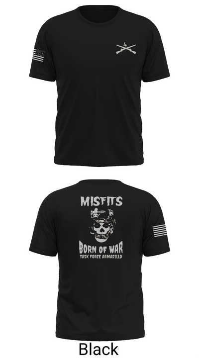 4th platoon misfits 6678865 Short Sleeve Performance Shirt - 36