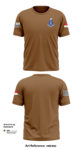 Pershing Rifles Troop L-1 10347059 Short Sleeve Performance Shirt - 100