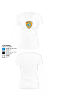 Orange County REACT 1392795 Women's Short Sleeve V-neck Shirt - 18