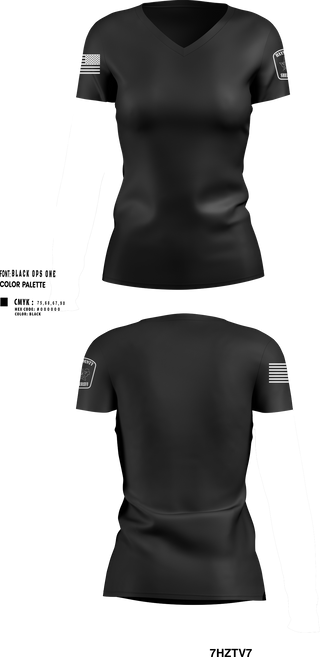 Womens Short Sleeve Vneck Shirt, Hays County Sheriff’s Office, , Teamtime, Team time, sublimation, custom sports apparel, team uniforms, spirit wear, spiritwear, sports uniforms, custom shirts, team store, custom team store, fundraiser sports, apparel fundraiser