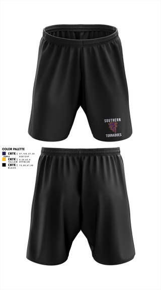 Athletic Shorts With Pockets, Southern Middle School Track and Field, Track & Field, Teamtime, Team time, sublimation, custom sports apparel, team uniforms, spirit wear, spiritwear, sports uniforms, custom shirts, team store, custom team store, fundraiser sports, apparel fundraiser