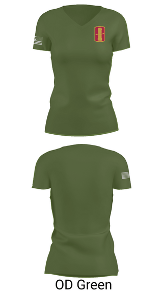 Womens Short Sleeve Vneck Shirt, 197th field artillery brigade, , Teamtime, Team time, sublimation, custom sports apparel, team uniforms, spirit wear, spiritwear, sports uniforms, custom shirts, team store, custom team store, fundraiser sports, apparel fundraiser