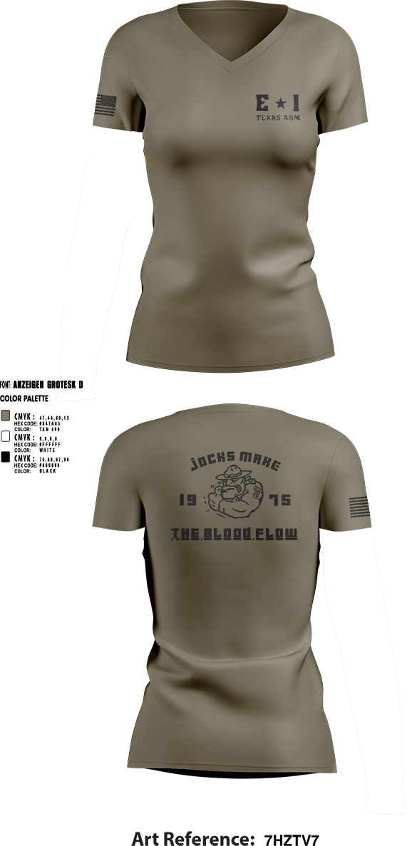 Womens Short Sleeve Vneck Shirt, E-1 Jocks D1, , Teamtime, Team time, sublimation, custom sports apparel, team uniforms, spirit wear, spiritwear, sports uniforms, custom shirts, team store, custom team store, fundraiser sports, apparel fundraiser