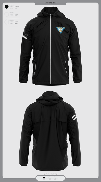 Montgomery County Police Peer Support Team 86859377 Windbreaker - 1
