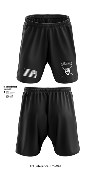 Athletic Shorts With Pockets, THICC BOIZ, Army, Teamtime, Team time, sublimation, custom sports apparel, team uniforms, spirit wear, spiritwear, sports uniforms, custom shirts, team store, custom team store, fundraiser sports, apparel fundraiser