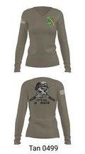 1st Battalion 69th Infantry Regiment 40459574 Women's Long Sleeve V-neck Shirt - 77