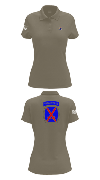 Womens Short Sleeve Performance Polo, 1-155th, , Teamtime, Team time, sublimation, custom sports apparel, team uniforms, spirit wear, spiritwear, sports uniforms, custom shirts, team store, custom team store, fundraiser sports, apparel fundraiser