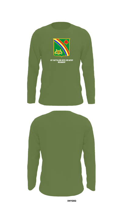 1st Battalion 69th Infantry Regiment 40459574 Long Sleeve Performance Shirt 52
