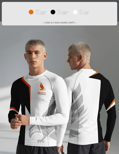 Mcdonogh Boys Tennis 54168368 Long Sleeve Rash Guard Shirt - 3